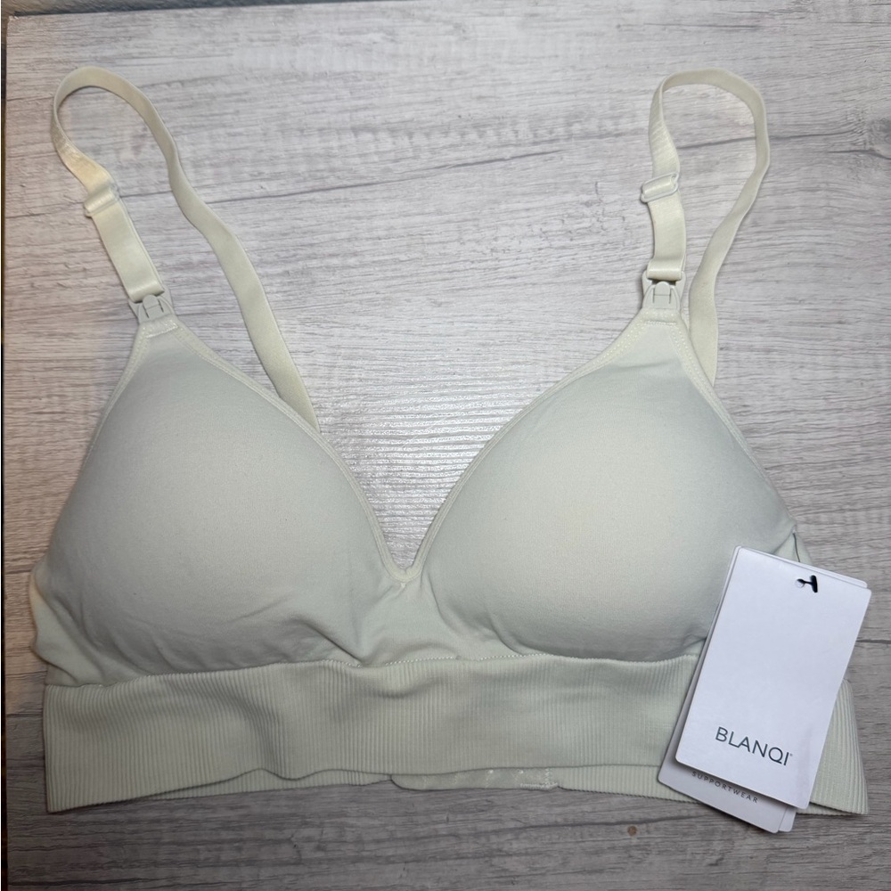 NWT BLANQI  Cooling Maternity + Nursing Bra Size Large